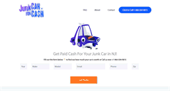 Desktop Screenshot of junkcarforcashnj.com